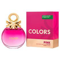 Perfume Benetton Colors Pink Eau de Toilette Feminino 80ML foto 2