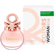 Perfume Benetton Colors Woman Rose Eau de Toilette Feminino 50ML foto 1