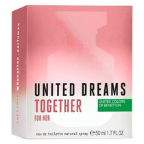 Perfume Benetton United Dreams Together For Her Eau de Toilette Feminino 50ML foto 1
