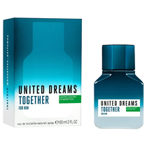 Perfume Benetton United Dreams Together For Him Eau de Toilette Masculino 60ML foto 2