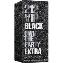 Perfume Carolina Herrera 212 Vip Black Extra Eau de Parfum Masculino 100ML foto 1