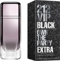 Perfume Carolina Herrera 212 Vip Black Extra Eau de Parfum Masculino 100ML foto 2