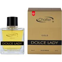 Perfume Chatler Dolce Lady Gold Eau de Parfum Feminino 100ML foto 1