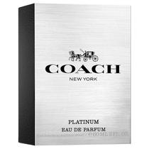Perfume Coach New York Platinum Eau de Parfum Masculino 60ML foto 1