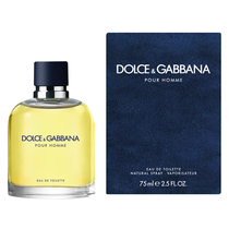 Perfume Dolce & Gabbana Pour Homme Eau de Toilette Masculino 75ML foto 2
