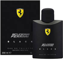 Perfume Ferrari Scuderia Black Eau de Toilette Masculino 200ML foto 1