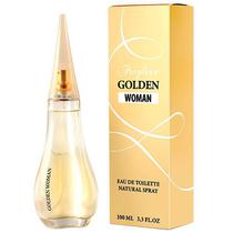 Perfume Fragluxe Golden Woman Eau de Toilette Feminino 100ML foto 2