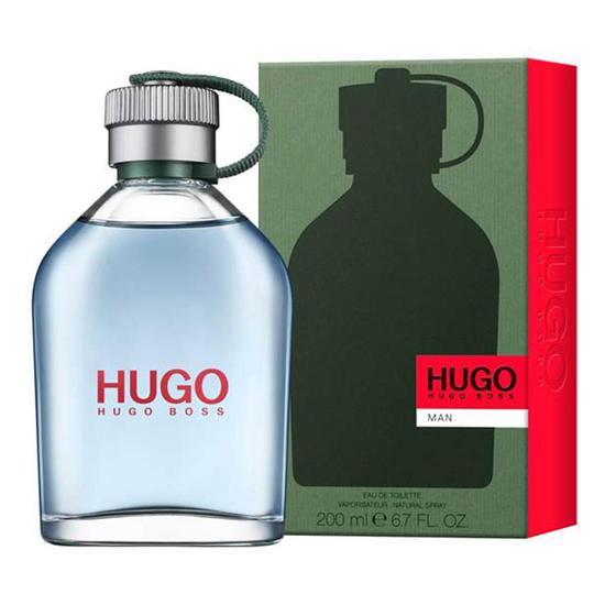 Perfume Hugo Boss Man Eau de Toilette Masculino 200ML no Paraguai