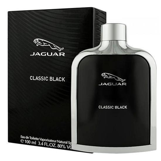 Perfume Jaguar Classic Black Eau de Toilette Masculino 100ML no