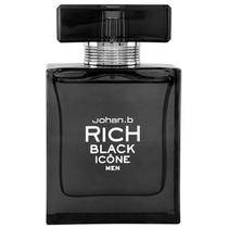 Perfume Johan.b Rich Black Icone Eau de Toilette Masculino 90ML foto principal