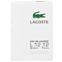Perfume Lacoste L.12.12 Blanc Pure Eau de Toilette Masculino 100ML foto 1
