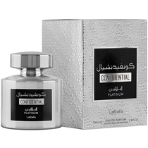 Perfume Lattafa Confidential Platinum Eau de Parfum Masculino 100ML foto principal