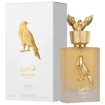 Perfume Lattafa Shaheen Gold Eau de Parfum Unissex 100ML foto principal