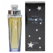 Perfume New Brand Blue SKY Eau de Toilette Masculino 100ML foto principal