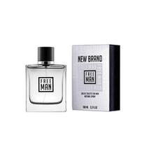 Perfume New Brand Free Man Eau de Toilette Masculino 100ML foto 2