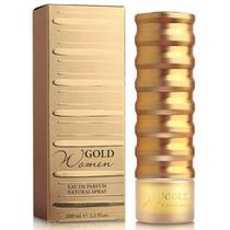 Perfume New Brand Gold Women Eau de Parfum Feminino 100ML  foto 1