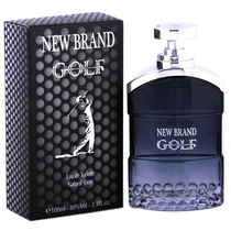 Perfume New Brand Golf Black Eau de Toilette Masculino 100ML foto 2