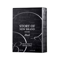 Perfume New Brand Story Of New Brand Black Eau de Toilette Masculino 100ML foto 1