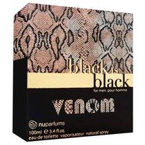 Perfume Nuparfums Black Is Black Venom Eau de Toilette Masculino 100ML foto 1