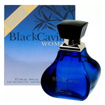 Perfume Paris Elysees Black Caviar Woman Eua de Toilette Feminino 100ML foto 1