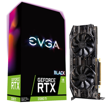 Placa de Vídeo EVGA GeForce RTX2080TI Black Edition RGB 11GB GDDR6 PCI-Express foto principal