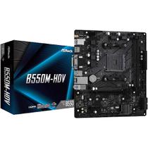 Placa Mãe Asrock B550M-HDV Socket AM4 / VGA / DDR4