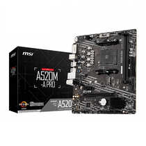 Placa Mãe MSI A520M-A Pro Socket AM4 / DDR4