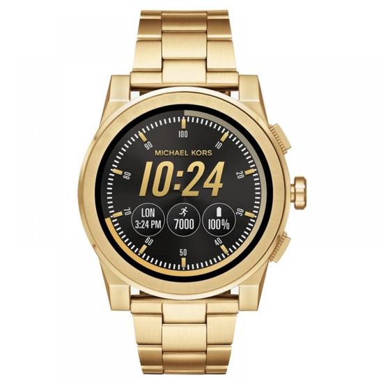 michael kors mkt5026 access grayson gold tone men's smartwatch