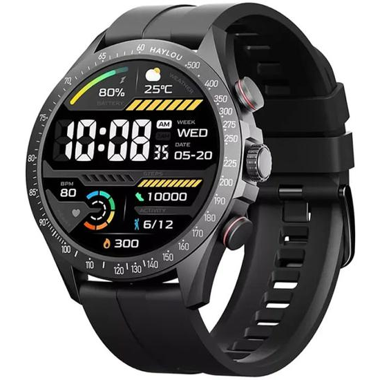 Relogio Haylou Solar Pro LS18 Smartwatch Preto