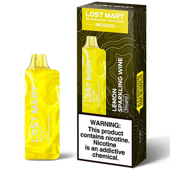 Lost Mary MO5000 Puff Lemon Sparkilng
