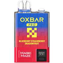 Vaper Descartável Oxbar Magic Maze Pro Blueberry Strawberry Dragonfruit 10000 Puffs foto principal