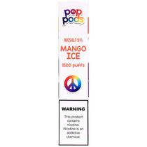 Vaper Descartável Pop Pods Mango Ice 1500 Puffs foto principal