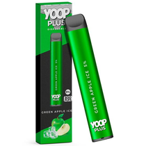 Vaper Descartável Yoop Plus Green Apple Ice 800 Puffs foto principal