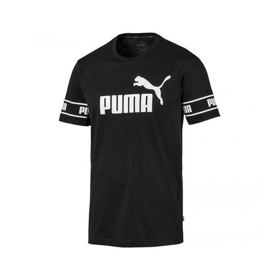 Camiseta Puma Masculina Amplified Tee Preta