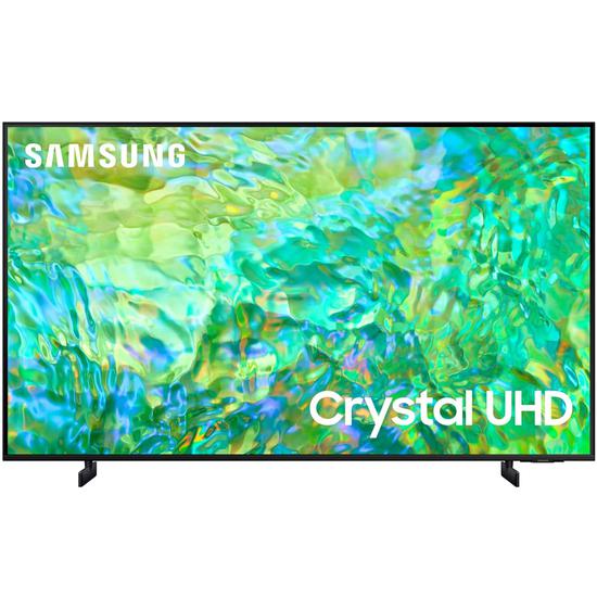 TV Smart LED Samsung UN75CU8000GXPR 75" Crystal 4K Uhd Wifi - Preto