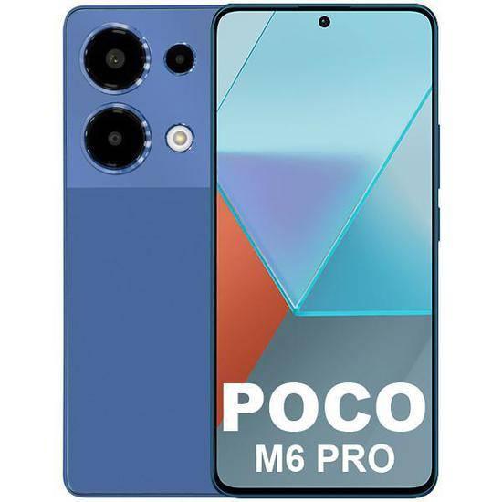 Smartphone Xiaomi Poco M6 Pro 512GB 12RAM Blue Global