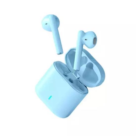 Fone de Ouvido Estereo Sem Fio Keen V77 com Bluetooth - Azul