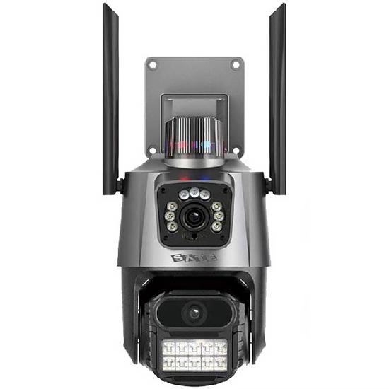 Camera IP Satellite A-CAM009D HD com Wi-Fi - Preto/Cinza