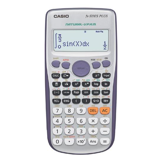 Calculadora Cientifica Casio FX-570ES Plus