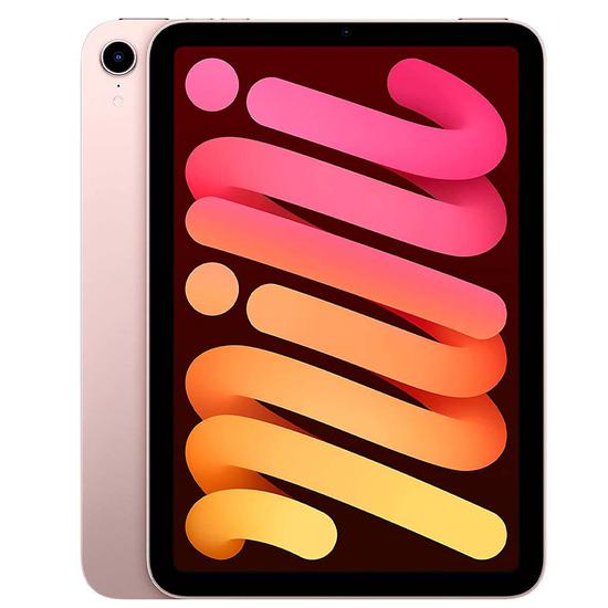Apple iPad Mini 6 2021 MLWR3LL/A Wi-Fi 256GB Tela de 8.3 Cam 12MP/12MP Ios - Pink