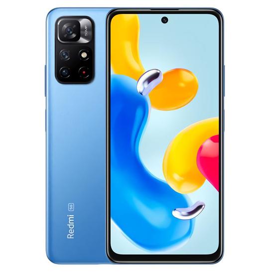 Smartphone Xiaomi Redmi Note 11S 5G (US) 4/ 128GB / Tela 6.6 / Cam 50+8+2MP / Android 11 - Twilight Blue (Global)