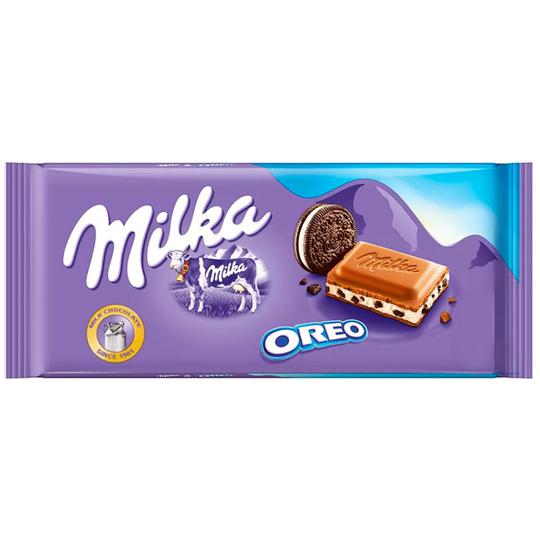 Barra de Chocolate Milka Oreo - 100G