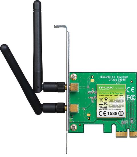 Ant_Adaptador Wireless TP-Link TL-WN881ND - 300MBPS - Preto