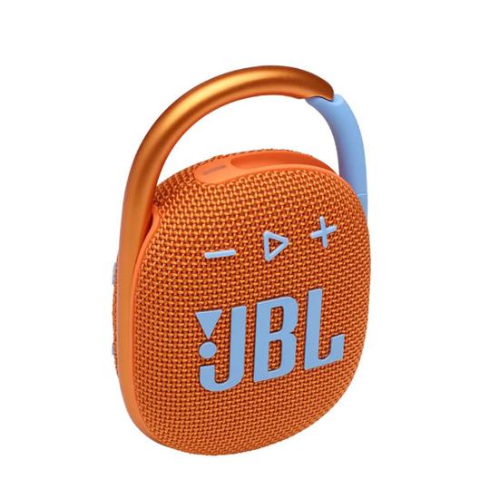 Speaker / Caixa de Som JBL Clip 4 com Bluetooth V5.1 - Blue/Orange