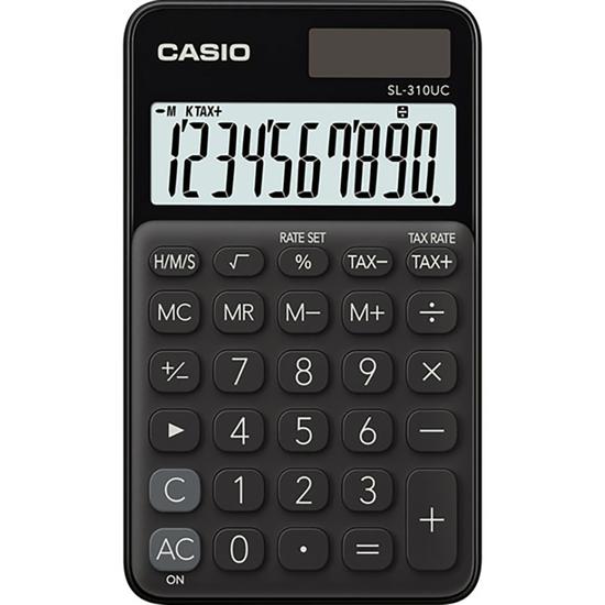 Calculadora Compacta Casio SL-310UC-BK-N-DC - Preto