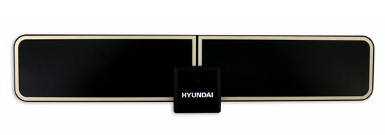 Antena Digital Hyundai HYANT3902AM - Interna - Uhf/VHF - Preto