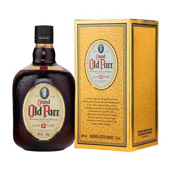 Whisky Old Parr 1L 12ANOS
