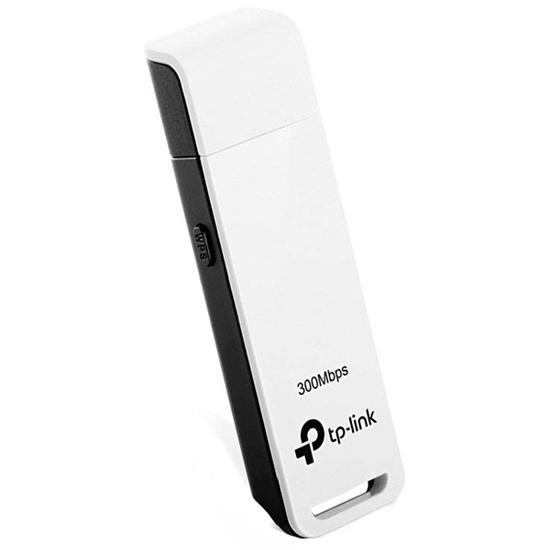 Adaptador USB Wireless TP-Link TL-WN821N 300 MBPS Em 2.4GHZ - Branco/Preto