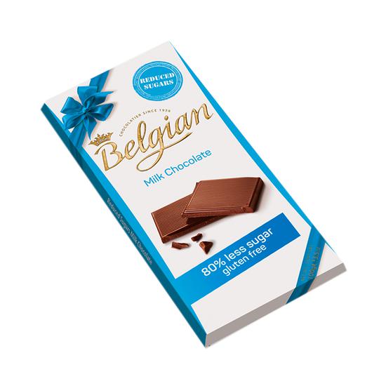 Chocolate The Belgian Milk Chocolate 80% Menos de Azucar 100GR