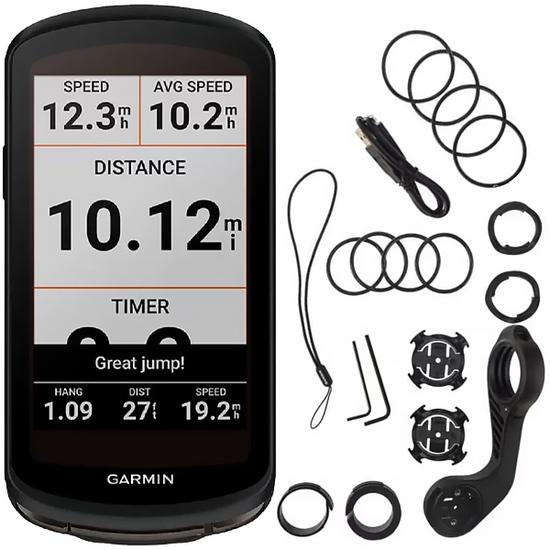 GPS Esportivo Garmin Edge 1040 Solar 010-02503-20 de 3.5" com Wi-Fi/Bluetooth - Preto